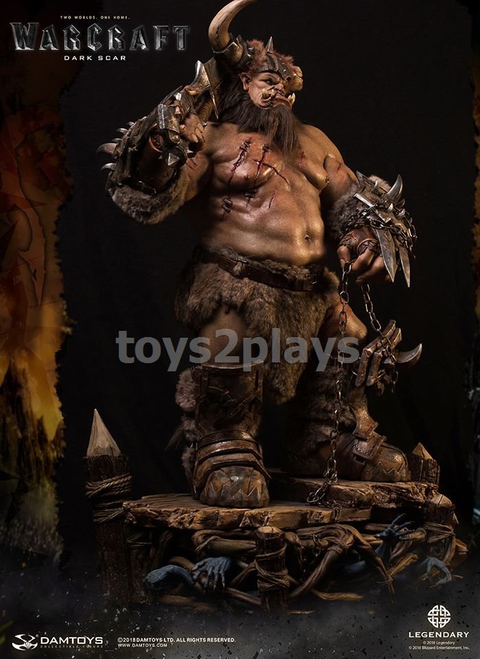 DAMTOYS DMLW10 : Epic Series Warcraft movie Darkscar 30-inch Premium Statue