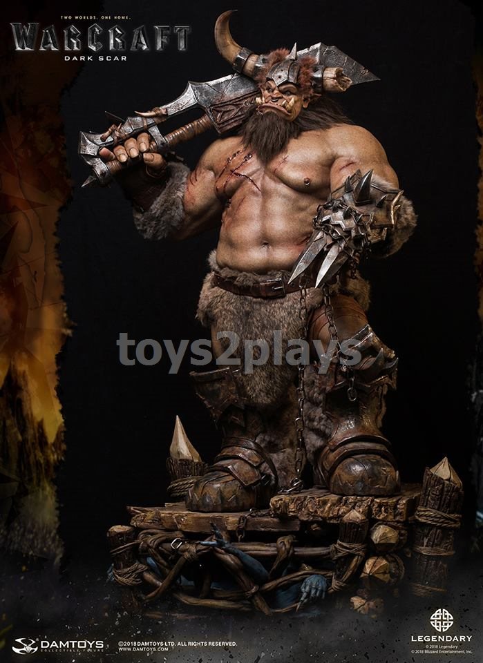 DAMTOYS DMLW10 : Epic Series Warcraft movie Darkscar 30-inch Premium Statue