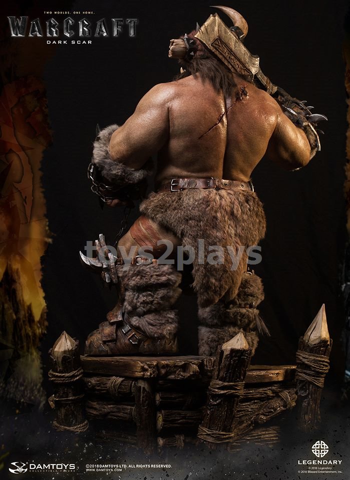 DAMTOYS DMLW10 : Epic Series Warcraft movie Darkscar 30-inch Premium Statue
