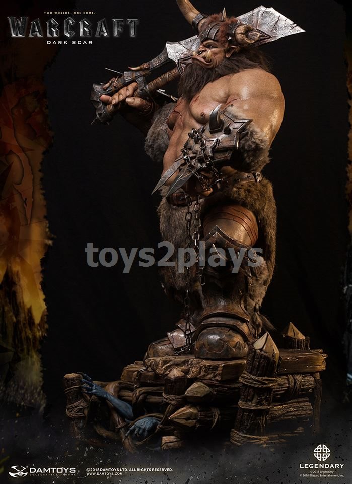 DAMTOYS DMLW10 : Epic Series Warcraft movie Darkscar 30-inch Premium Statue