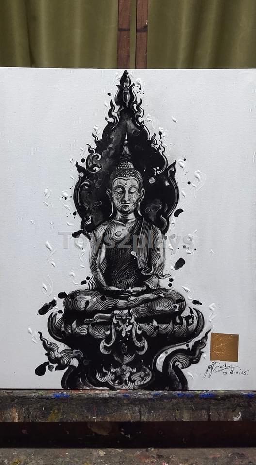 ภาพเขียน พระพุทธเจ้า