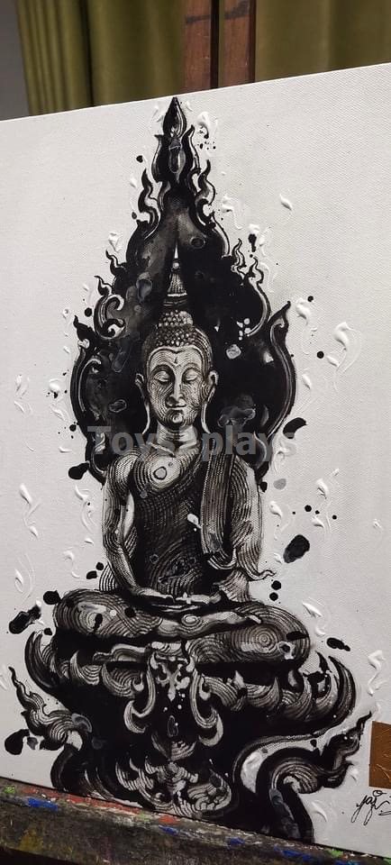 ภาพเขียน พระพุทธเจ้า