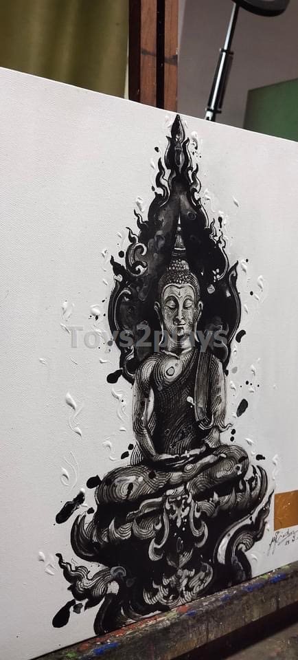 ภาพเขียน พระพุทธเจ้า