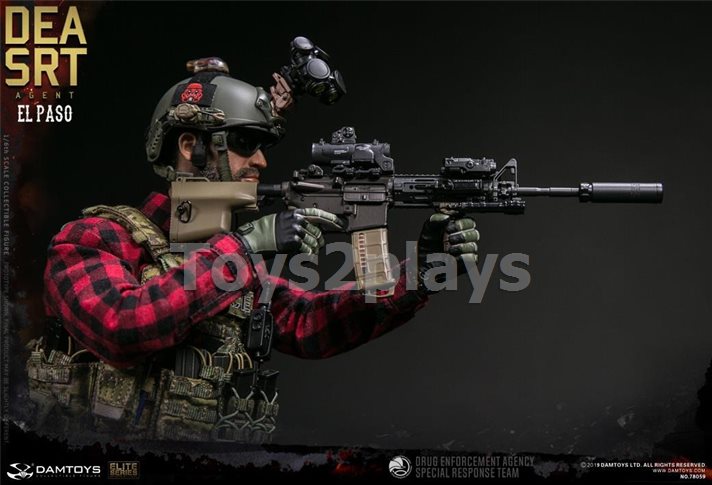 DAMTOYS 78063 - 1/6 DEA SRT (Special Response Team) AGENT - EL PA