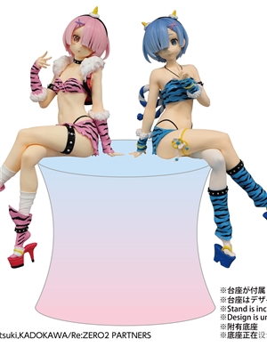 Noodle Stopper Figure -Demon costume・Rem & Ram-