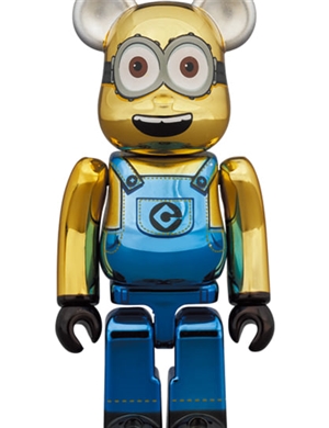 BE@RBRICK DAVE CHROME Ver. 1000％
