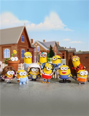 BLIND BOX POP MART MINIONS THE RISE OF GRU SERIES สินค้าตัวโชว์