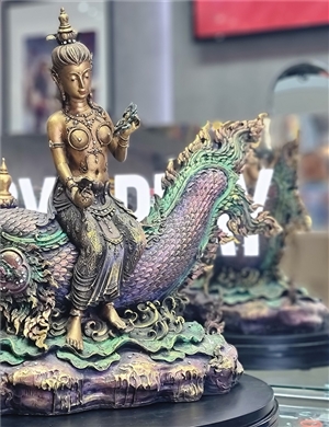 พระแม่โพสพ เทพีแห่งข้าว (Goddess of rice) ชิ้นงานตัวโชว์
