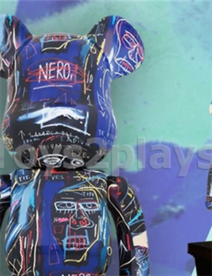 Bearbrick Jean Michel Basquiat #7 1000% สินค้าตัวโชว์