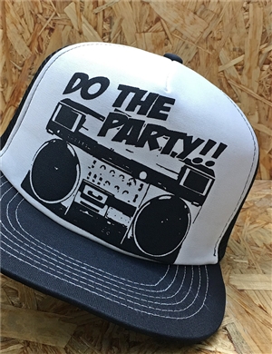 DO THE PARTY Hollywood Mirror Trucker Snapback Cap