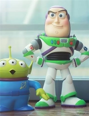 Herocross HVS#024RS Alien & HVS#025 Buzz Lightyear Toy Story (Hyper Vinyl Series)