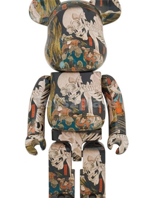 Bearbrick Utagawa Kuniyoshi “ The Haunted Old Palace at Soma” 1000%