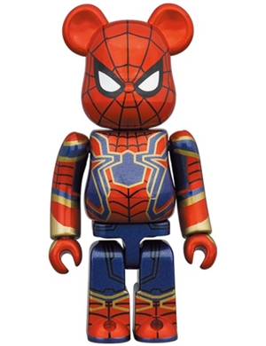 BE@RBRICK - IRON SPIDER 100％ & 400%