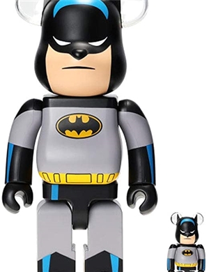 Bearbrick Batmn +Harley Quinn Batman The Animated Series 400+100  
