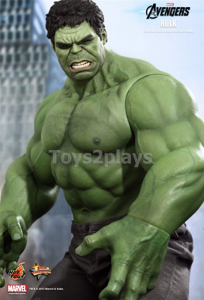 Hottoys MMS186 THE AVENGERS HULK สินค้าตัวโชว์