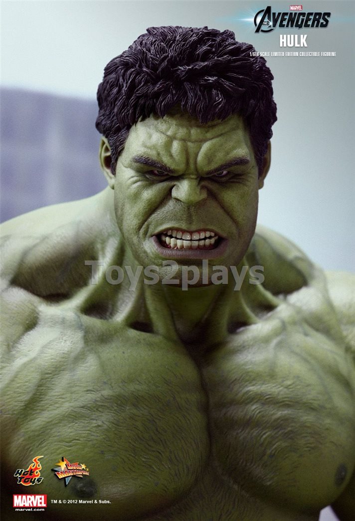 Hottoys MMS186 THE AVENGERS HULK สินค้าตัวโชว์