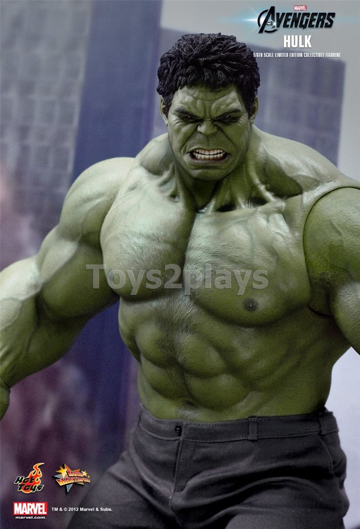 Hottoys MMS186 THE AVENGERS HULK สินค้าตัวโชว์