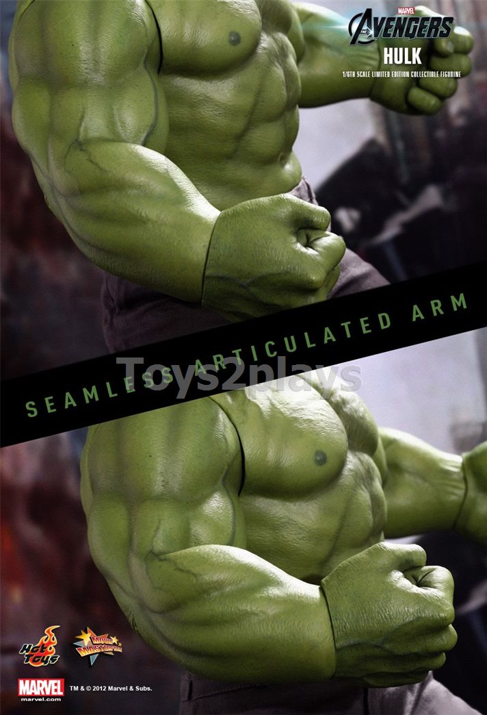 Hottoys MMS186 THE AVENGERS HULK สินค้าตัวโชว์