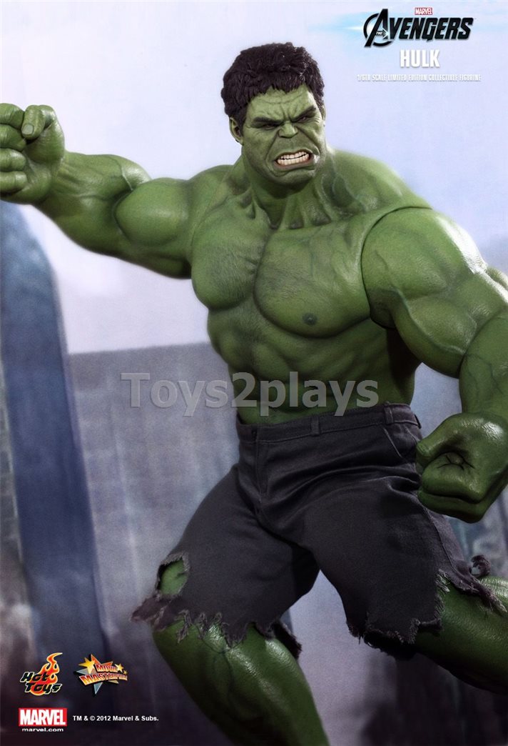 Hottoys MMS186 THE AVENGERS HULK สินค้าตัวโชว์