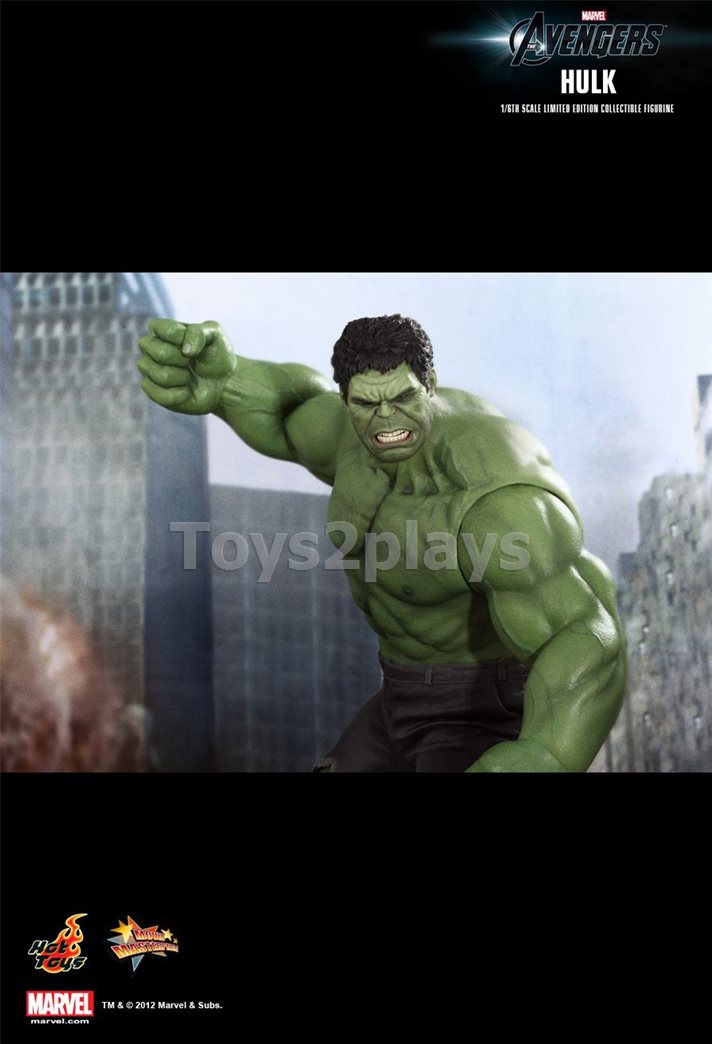 Hottoys MMS186 THE AVENGERS HULK สินค้าตัวโชว์