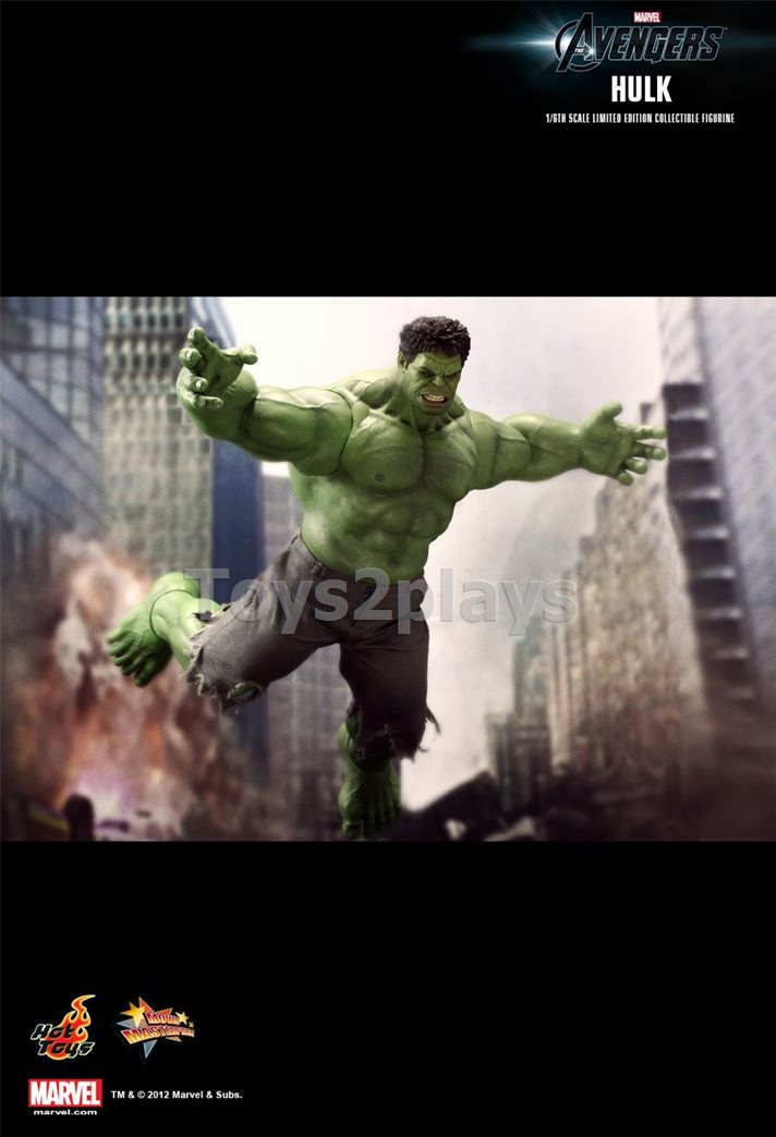 Hottoys MMS186 THE AVENGERS HULK สินค้าตัวโชว์