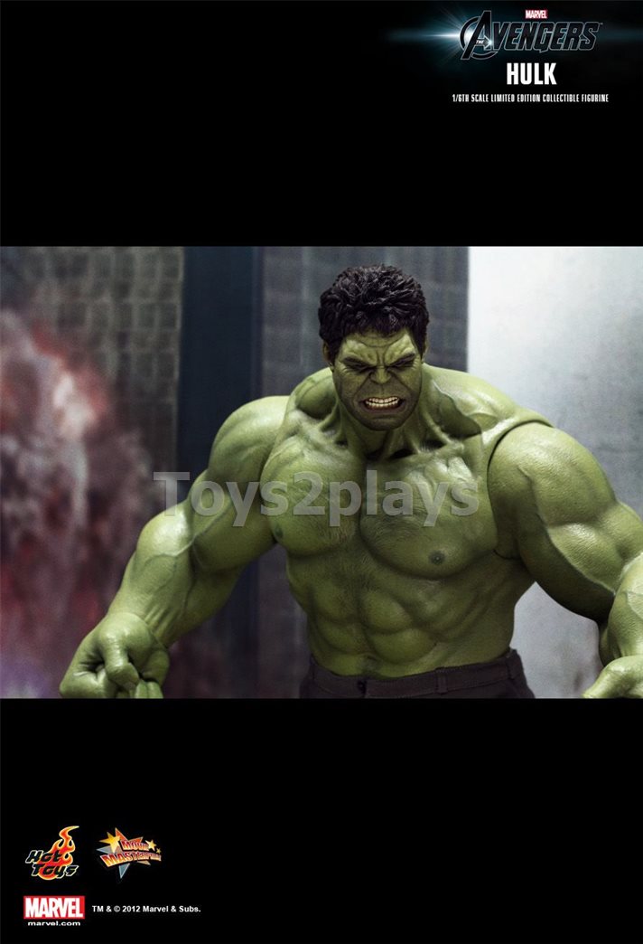 Hottoys MMS186 THE AVENGERS HULK สินค้าตัวโชว์