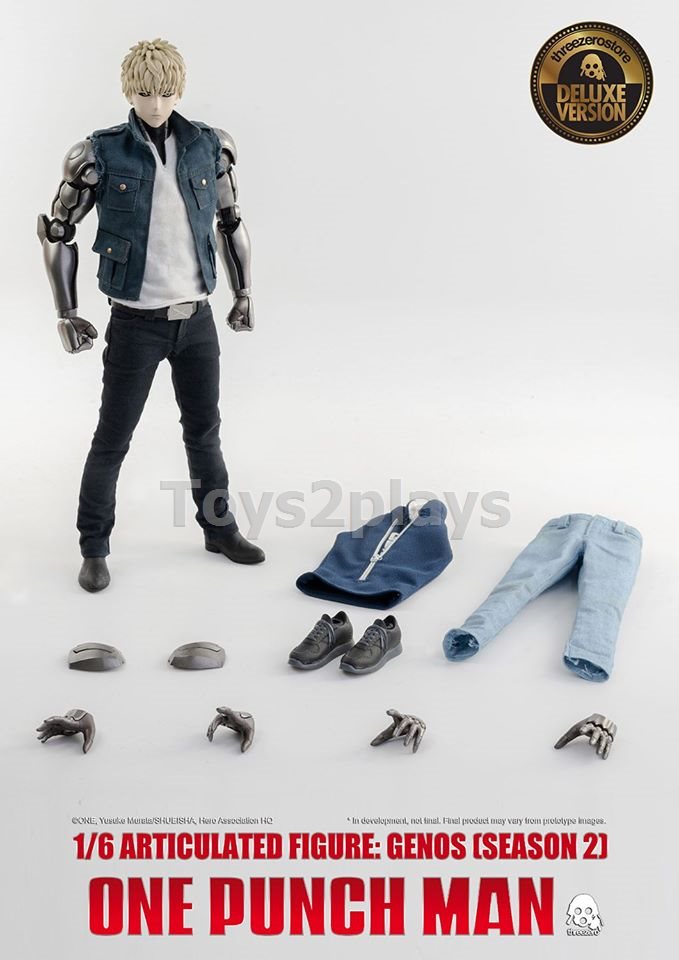 threeZero X One punch Man One punch man: Genos s2 ( Deluxe version)