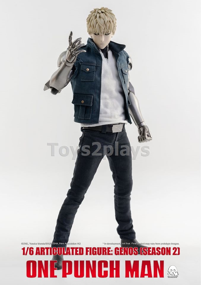 threeZero X One punch Man One punch man: Genos s2 ( Deluxe version)