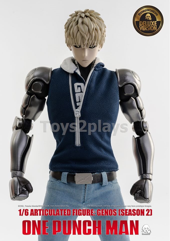 threeZero X One punch Man One punch man: Genos s2 ( Deluxe version)