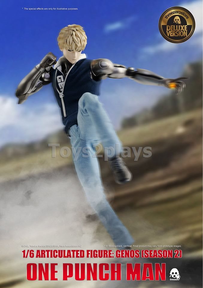 threeZero X One punch Man One punch man: Genos s2 ( Deluxe version)
