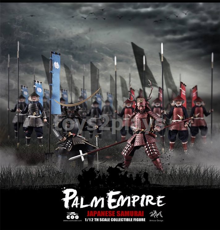 COOMODEL NO.PE008 1/12 PALM EMPIRES  RED ARMOR ASHIGARU