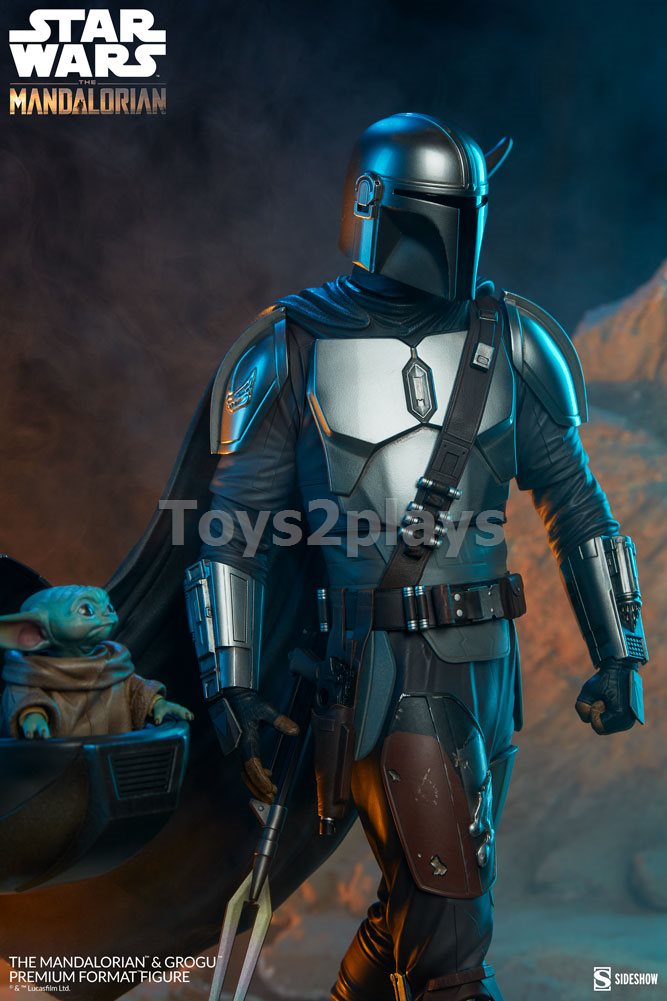 sideshow 300786 The Mandalorian and Grogu