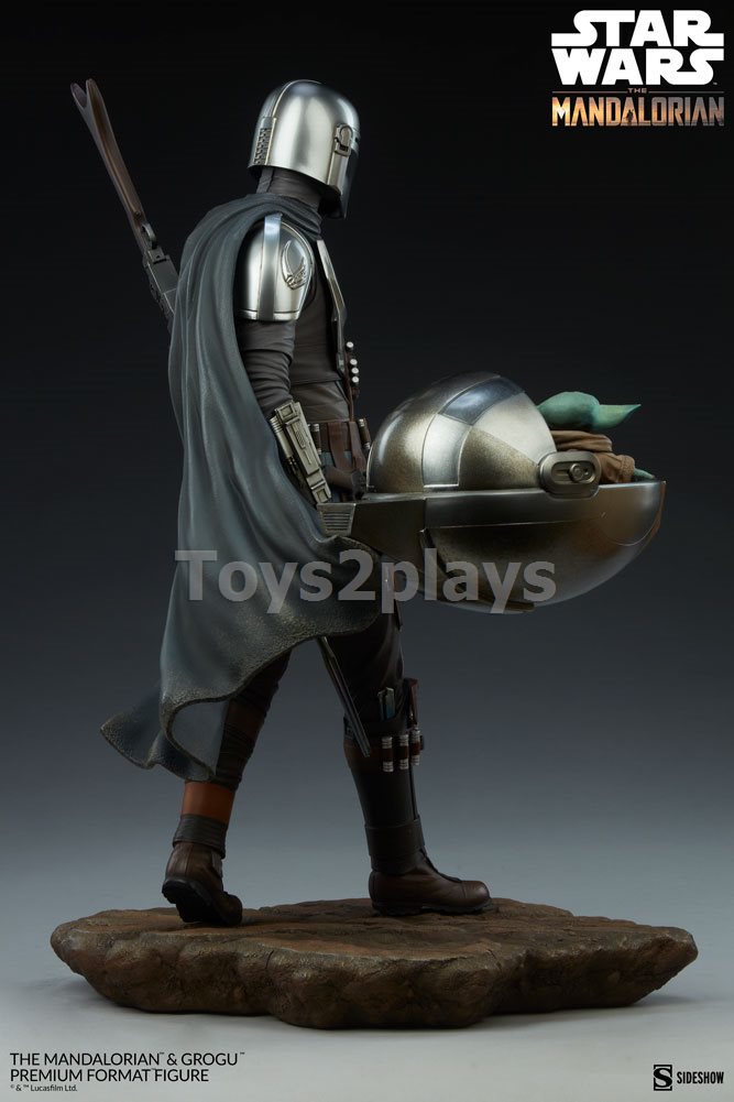 sideshow 300786 The Mandalorian and Grogu