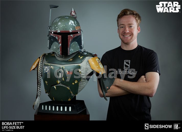 Sideshow 400082 Boba Fett - Life-Size Bust