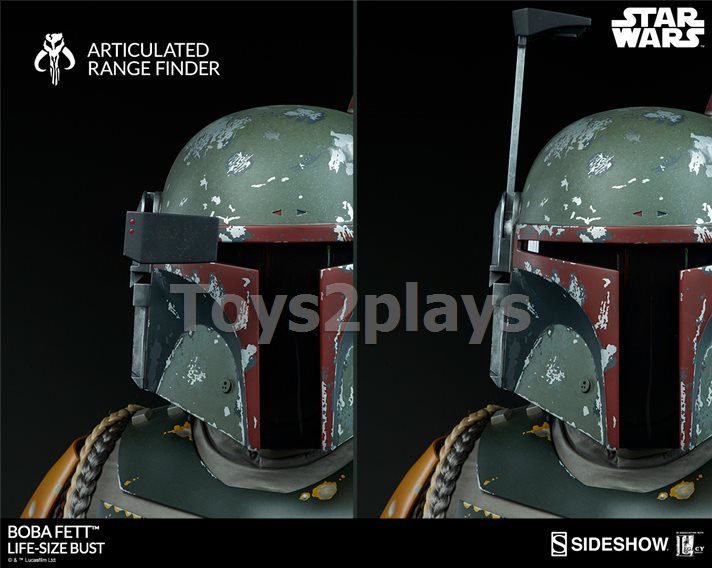 Sideshow 400082 Boba Fett - Life-Size Bust