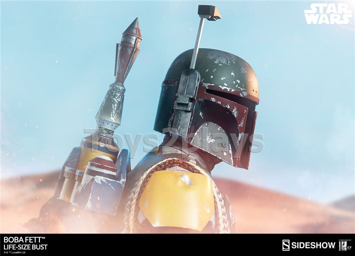 Sideshow 400082 Boba Fett - Life-Size Bust