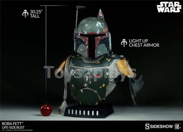 Sideshow 400082 Boba Fett - Life-Size Bust