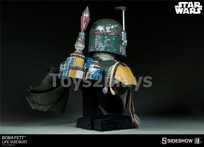 Sideshow 400082 Boba Fett - Life-Size Bust