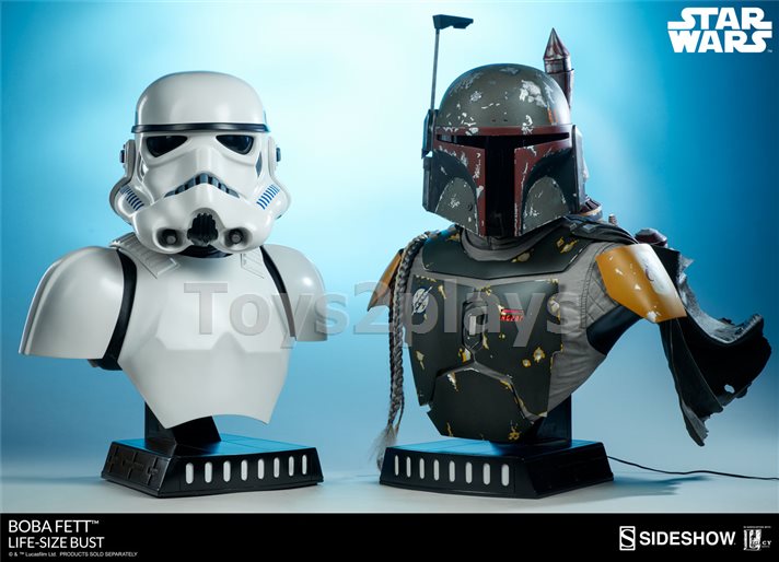 Sideshow 400082 Boba Fett - Life-Size Bust