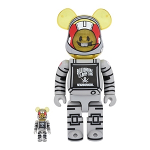 Bearbrick Billionaire Boys Club X Neighborhood 100%+400% สินค้าแกะโชว์ 