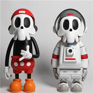 LTNC STUDIO Original Vinyl Art Toys Casino & Astrodead สินค้าตัวโชว์