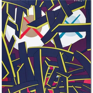 KAWS Tokyo First Glass Smile Poster