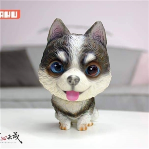 Gantaku Mitaku Bubble-Head : Siberian Husky 