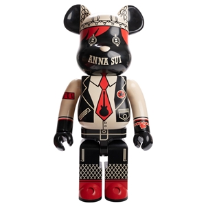 Bearbrick ANNA SUI RED AND BEIGE 1000%