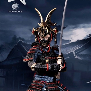 POPTOYS W002 The Second of Warrior Women Series: The Butterfly Helmets Female Warriors - The Black Armor (Standard Version)
