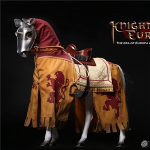 POPTOYS 1/6 ALS006 Armor Legend Series-The Era of Europa War Silver armor horse