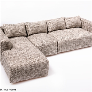 TYMTYM040 1/12 European Fabric Sofa Trend Scene