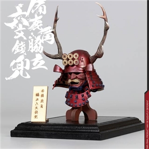 COOMODEL NO.SE032 1/6 SERIES OF EMPIRES - RED BUCKHORN SIX-COIN KABUTO (HELMET EDITION)