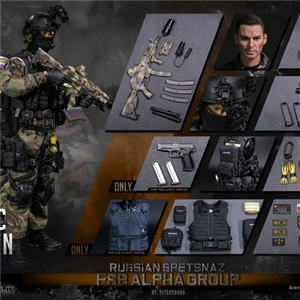 DAMTOYS 78071 RUSSIAN SPETSNAZ FSB ALPHA GROUP St.Petersburg