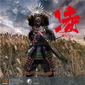 I8 Toys I8-002B Ryou 凌 りょう 1/6 Scale Collectible female action figure (Black armor version)
